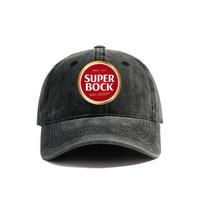 Super Bock Dėvėta beisbolo kepurė Šauni Unisex Retro Lauko Vasarinė Reguliuojama Tėčio Super Bock Nuo 1927 m. Kepurė