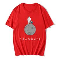 Pragmata Game Design Tshirt Short Sleeve Cotton Oneck Tshirts Summer Fashion Unisex Unisex Clothing Graphic Print Merch Loose Male S