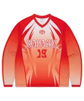 Maha Grid Tribal Racing Jersey Red(Mg2Esmt560A) Red/M