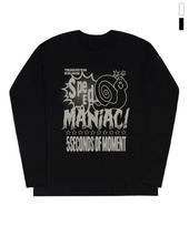 Graver [Unisex] Speed Maniac Long Sleeve T-Shirt_2 Colors White/M