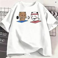 Unisexs Bubu Dudu T Shirts Hes My Dudu Cotton Clothing Novelty Short Sleeve Round Collar Tee Shirt 4xl 5xl Tshirts S