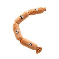 Tear-resistant Sausage-shaped Pet Accessory Plush 53 Cm 1 Pc ruda