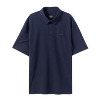Supima Stretch Collar T-Shirt - Navy (P242Upl120) Navy/100