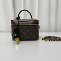 [Pre-Owned] Vanity Portable Monogram Makeup Bag - Good #KDRV32 ONE SIZE