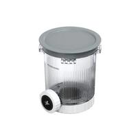 Creami Pint Container For Ninja Swirl Ice Cream Maker Ice Cream Cup Smoothie Cup Ice Making Cup For Ninja Creami NC701 Series pilka