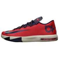 Nike KD 6 Light Crimson DC KD Slip Resistant Slip Resistant Low top Performance Basketball Shoes Mens Red 599424-600 42 raudona