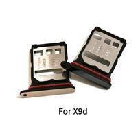 For Honor X9d SIM Card Tray Slot Holder Adapter Socket Repair Parts For X9d Black black