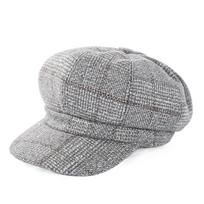 Thick British Berets Ear Protection Painter Caps Elegant Artist Hat  Ladies pilka