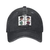 Music Band Gorillaz Denim Cap Casual Baseball Caps Adjustable Hat Summer Unisex Baseball Hats One Size