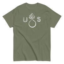 WWII U.S. Flaming Bomb T-Shirt M1 Garand, 30-06 Ammo, Sherman, Artillery S