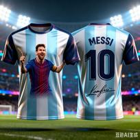 2026 MESSI Fashion Football T-shirt 2026 Summer Fan Commemorative Family Jersey Style Casual Sports Game Watching Essential Tops S