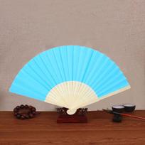 5PCS colorful Foldable Handheld Paper Fan Customizable Blank Folding Fan  Home Desktop Decoration