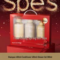 Spes Vigorous Growth Protein Smoothing Hair Care Spring Set