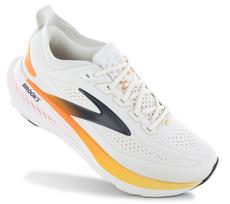 BROOKS Glycerin 23 - Vyriški bėgimo bateliai Bėgimo batai Balti 1104761D-228 ORIGINALŪS EU 41 UK 7 balta