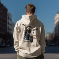 One Hundred Percent Ohp X Aidaeve B Hali Maltipoo Basic Heavy Hoodie Gray/M