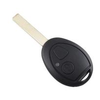 2 mygtukų nuotolinio rakto korpuso dėklas, skirtas BMW Mini Copper 2003-2007, skirtas Land Rover Rover 75, skirtas MG 7 ZT-T juoda