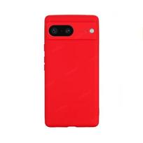 Skirta dėklas Google Pixel 7 dėklas Google Pixel 7 6 8 Pro 7A Dangtelis Atsparus smūgiams Skystas silikonas TPU Minkštas dėklas Google Pixel 7 Pro Funda For Pixel 7 raudona