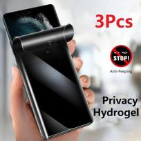3 vnt Anti-Spy Privacy hidrogelio plėvelė ant Xiaomi Redmi Note 13 12 11 10 Pro 9 8 Plus 5G vandeniui atspari Redmi 10C 10 9A 9C 11S Note 13 Pro plus juoda