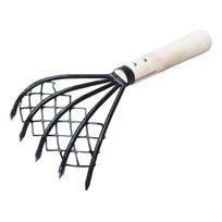 Multifunctional Hand Rake Claw Rake with Mesh Net Clamming Claws Clam Digger 1