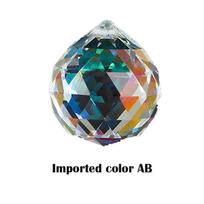 20MM Crystal Ball Prism Suncatcher Colorful Chandelier Pendant Rainbow Maker Sun Catcher DIY Bead Curtain Hanging Xmas Ornament