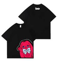 YUQI solo2 album Motivation Fashion flash mob Gigi rabbit Print Tshirt Unisex Women High Quality Cotton Y2K Short Sleeve Tee Tops S