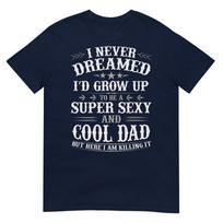 Fathers Day Shirt Dad From Daughter Son Funny Fathers Day TShirt S