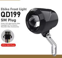 36V 48V E-Bike Front Light WUXING QD199 LED Electric Scooter LED Front Light Waterproof High Power Headlight for Electric Bike