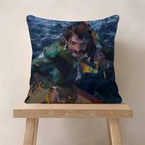 Anime Disco E-Elysium Game Cushion Cover Inches Farmhouse Decor Home Throw Pillow Covers For Couch Decorations 30x30cm