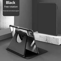 For Lenovo Tab M11 Case 360 ° Rotation Anti-bending Acrylic Tablet Protective Cases for Lenovo Xiaoxin Pad 2024 Cover TB330FU Xiaoxin Pad 2024 11 juoda