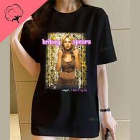 Britney Spears TShirt Black Metal Casual Funny Shirt Punk Rock Fan Apparel Fashion Cotton Classic Music Unisex Clothes S