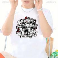 Camisetas Persona 3 4 5 Joker Gaming Shirt Video Games P5ona Graphic T Shirts Igor Tarot Morgana Izanagi Harajuku Polyester Tee S