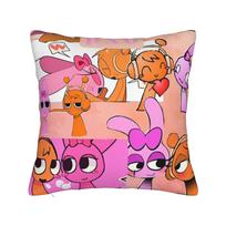 Sprunki Horror Spranky Square Pillow Case  Cushion Cover Awesome Zipper Decorative Throw Pillow Case Cover for Sofa 45*45cm 40x40cm