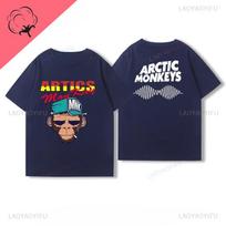 Camiseta Arctic Monkeys Bandas De Rock Unique Design Fashion Hot Sale Y2k Clothes Unisex Unisex Gothic Alternative Rock Print Tee S