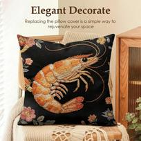 2D Scream Animals Retro Cushion Cover Natural Linen Organic Fabric Double-Sided Printing Sofa Home Decor Gift Pillow Case 30x30cm