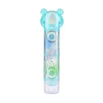 Recyclable Correction Tape Beige Concealed with Glues Dot For Smooth Writing Ergonomic Comfort School Office Application mėlyna