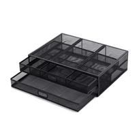Desk Organisers Practical Monitor Stand with 2 Storage Drawers Office Supplies 1