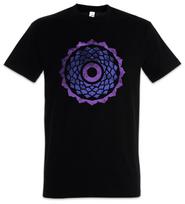 Chakra Sahasrara Herren T-Shirt Scheitel Krone Buddha Crown Kronenchakra XL