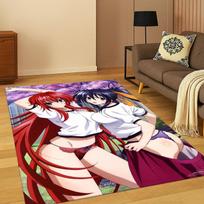 Anime High School DxD Seksuali Mergina Animacinis Kilimas Kilimas Miegamojo Svetainės Sofos Durų Kilimėlis Namų Dekoras, Vaikų Žaidimų Zonos Kilimas Neslystantis 40x60cm