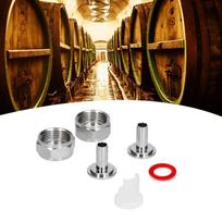 6 piece 5/16 Inch Barb Keg Coupler Fitting G5/8 Thread Beer Brewing Equipment  Home Brewing