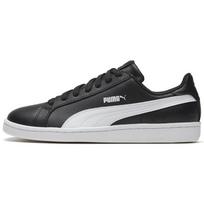 PUMA Smash Leather Black White 356722-14 35.5 balta/juoda