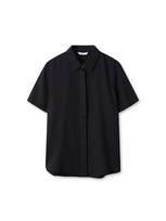 Top Ten Women'S) Rayon Basic Short Sleeve Blouse_Msf2Wc2022 Bk/80
