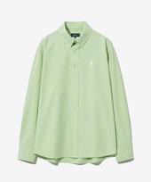 Yale Regular Fit Heritage Dan Oxford Shirt Lime Lime/S
