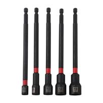 Magnetic Hex Nut Magnetic Screwdrivers Drill Bit Adapter  Versatile Tool Set 5 Pieces Set