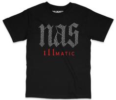Nas T-Shirt Street Rapper Tribute T-Shirt Sneaker Match Graphic Design Tee S