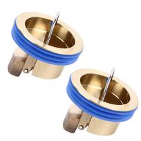 2 Pack Rapid Drainage Backflow Preventer Core Anti Slip Design Floor Strainer Sewer Core  Balcony auksas