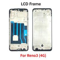Middle Frame For Oppo Reno 3 4 5 6 7 8 12 Lite Z F Front Frame Housing Bezel Plate Repair Parts For Reno3