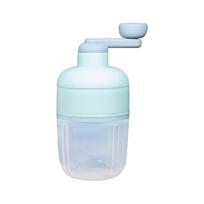 Manual Ice Shaver Snow Cone Machine Household Small Ice Crusher Hand Cranked Block Shaver - Snow Maker for Shaved Ice Hand-cranked shaved ice machine [yunduo white]
