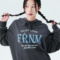 Frankenmono Mannish Twinkle Love Hoodie Gray/L