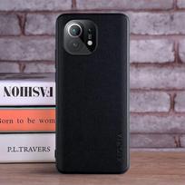 Case for Xiaomi Mi 11 Lite Pro Ultra 5G coque Luxury textile Leather soft TPU hard phone cover funda for xiaomi mi 11 case capa Mi 11 juoda