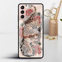 Glass Case For Samsung Galaxy S22 S20 FE S21 5G S10 S9 Plus Note 10 20 Lite Tempered Phone Cover Tiger Crane ART Samsung S22 5G